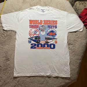 Vintage 2000 Subway series t shirt